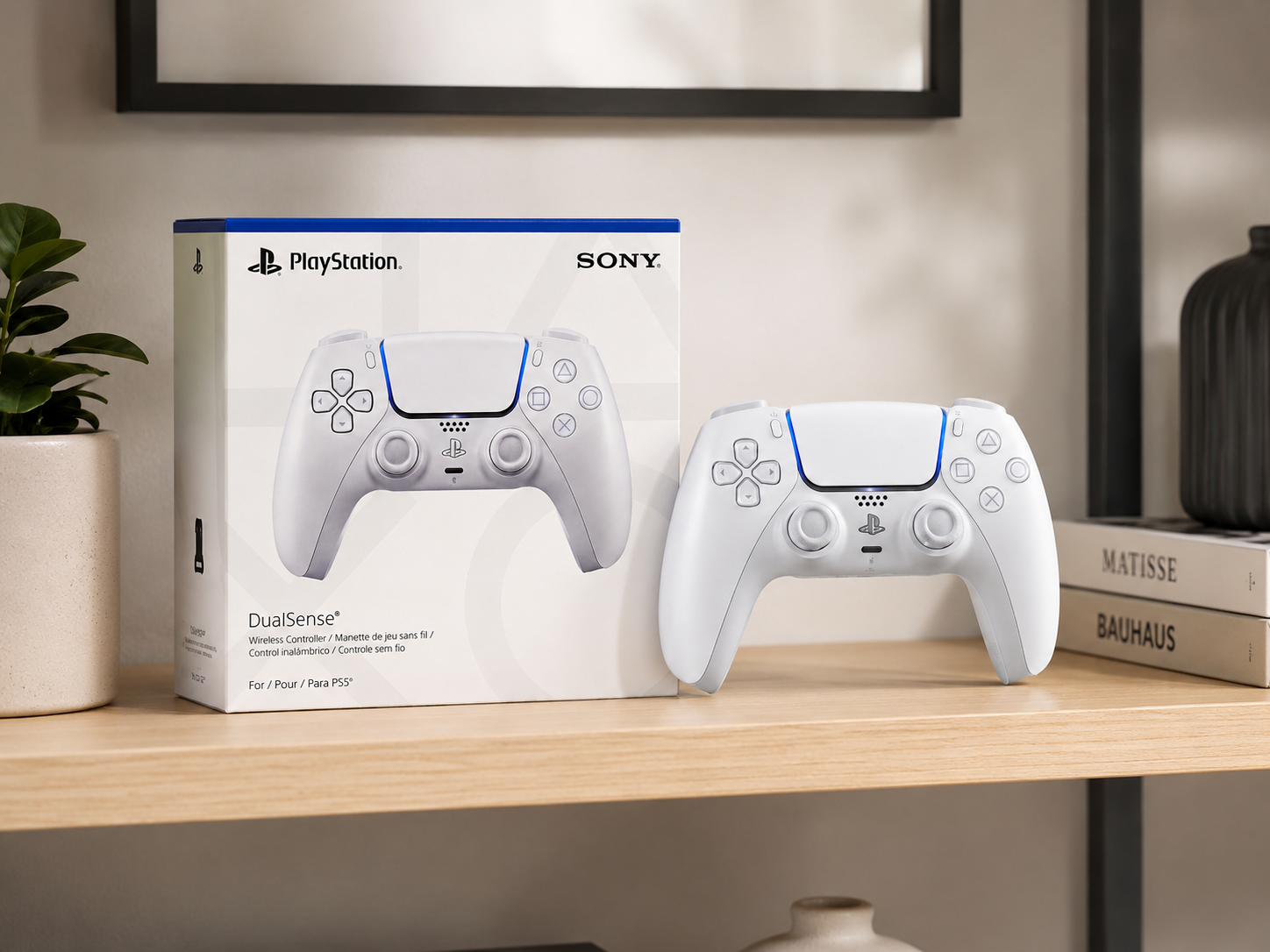 Sony PlayStation DualSense Wireless Controller – Chroma Pearl for PS5