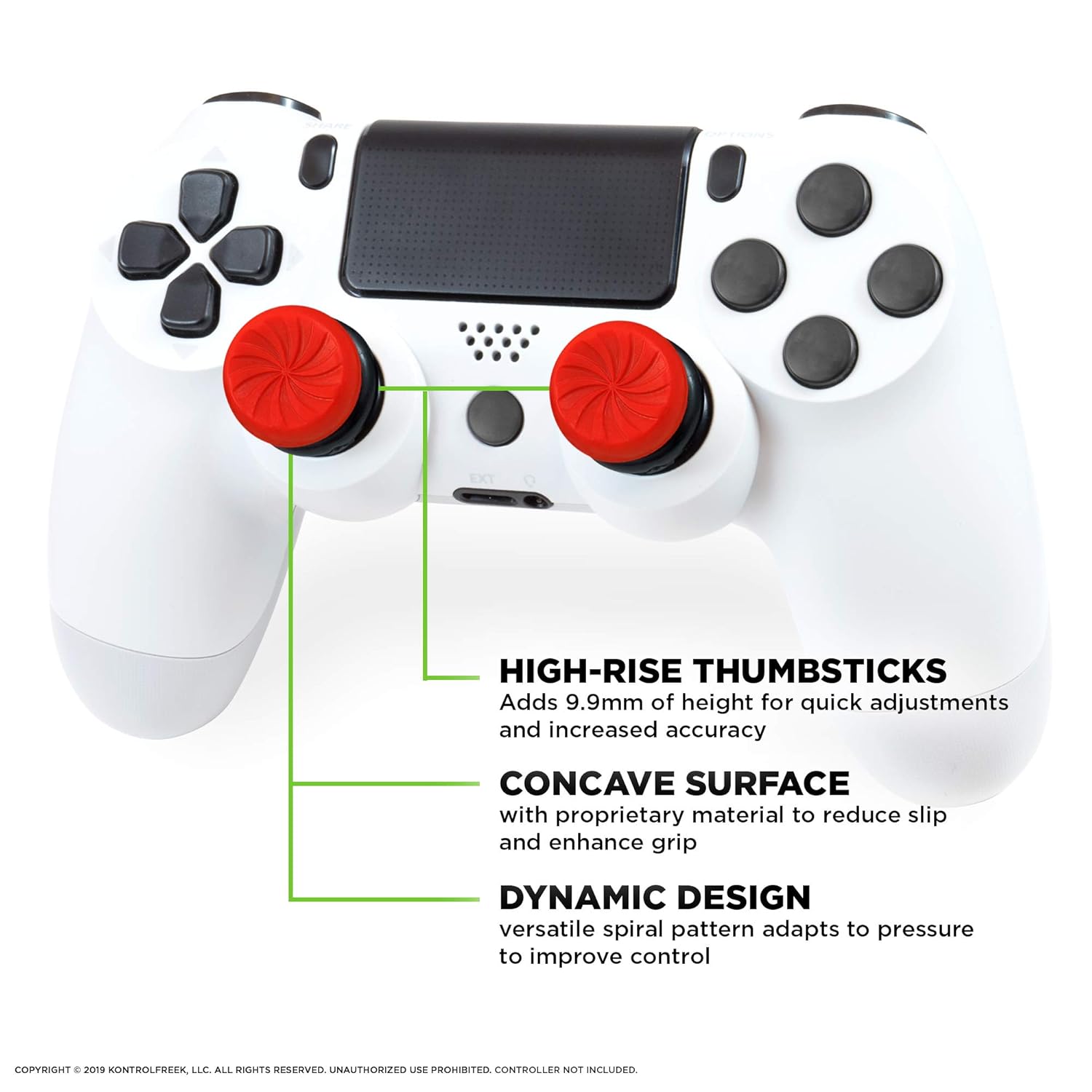 KontrolFreek FPS Freek Inferno Performance Thumbsticks – PS5 / PS4