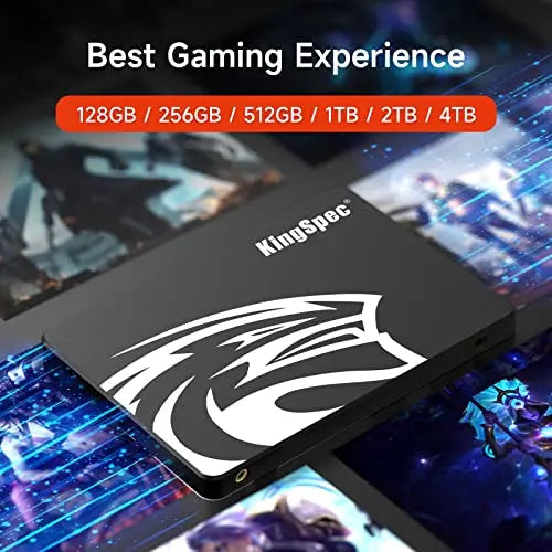 KingSpec SATA III 1TB SSD 6Gbs 2.5 SATA SSD with 3D NAND Flash KingSpec