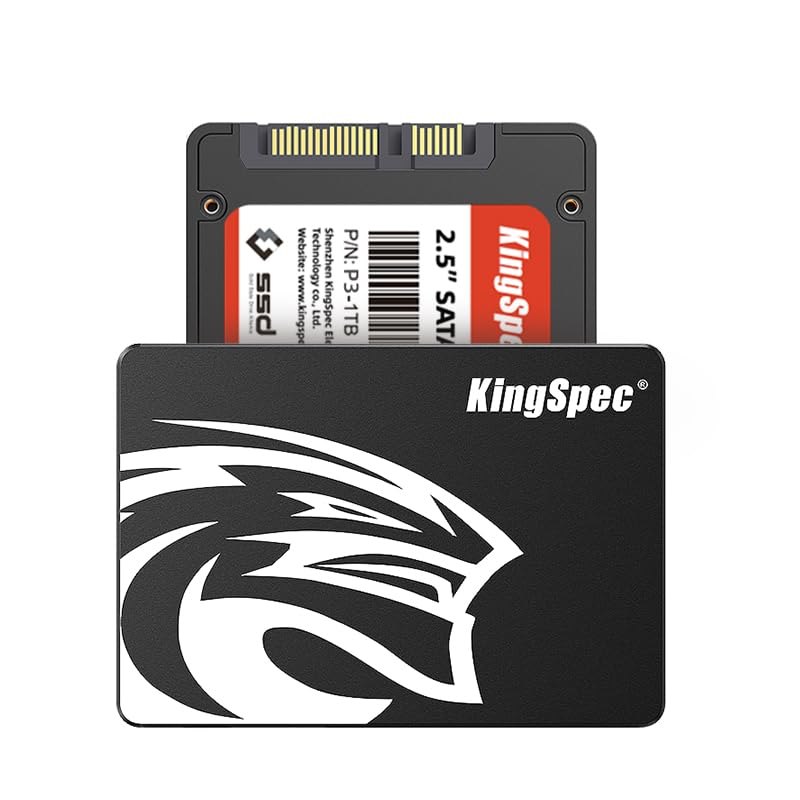 KingSpec SATA III SSD 6Gbs 2.5 SATA SSD with 3D NAND Flash