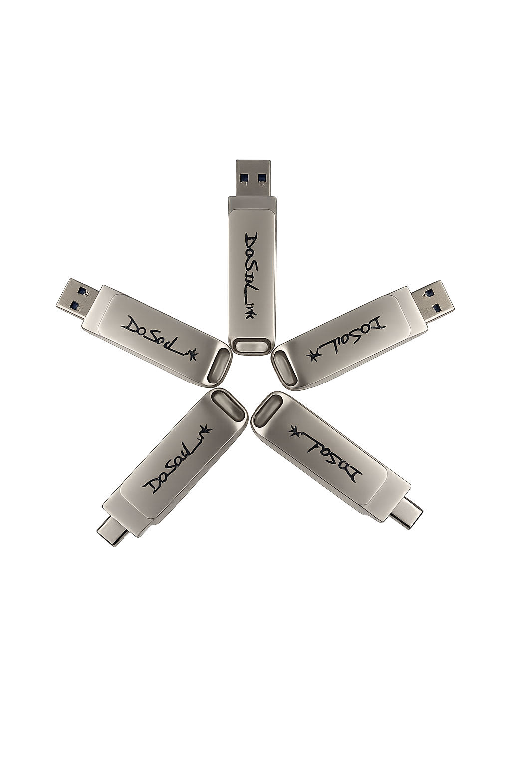 Dual USB-C + USB A 3.0  Flash Drive (32GB / 64GB) MIKES DISCOUNT ELECTRONICS