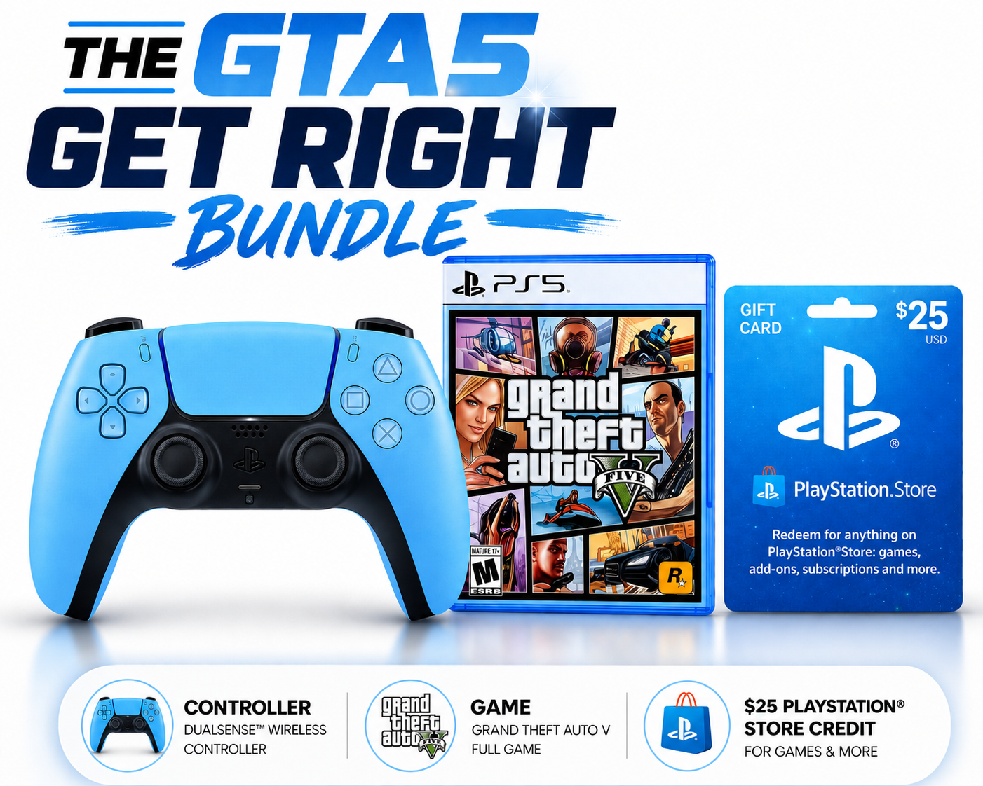 The Grand Theft Auto 5  Get Right Bundle
