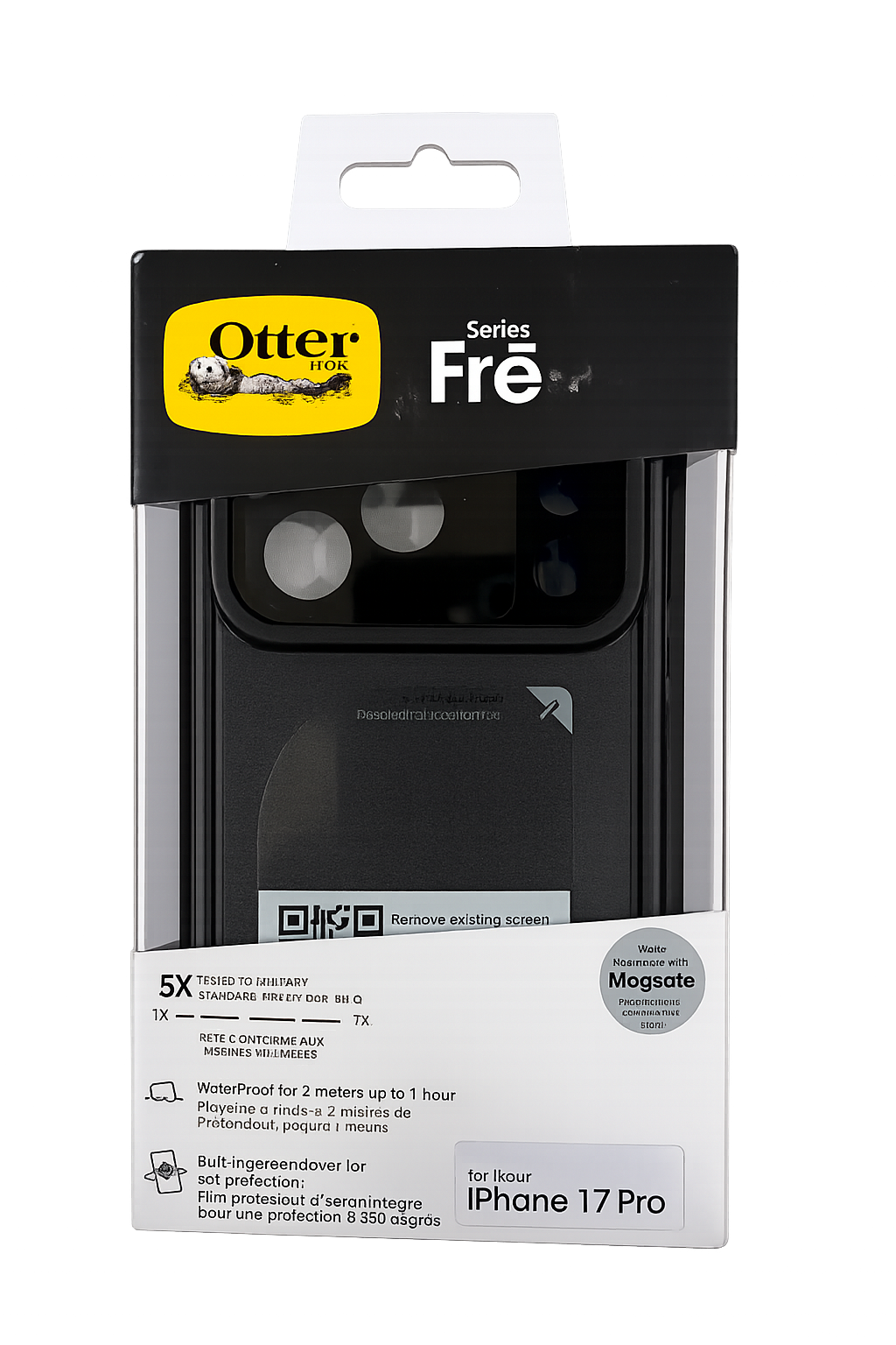 OtterBox Frē Series Case for iPhone 17 Pro – Waterproof, Drop Protection & MagSafe Compatible