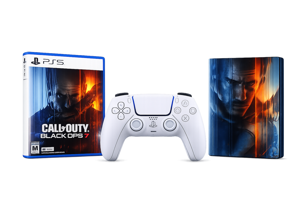 The Call of Duty Black Ops 7 SteelBook Bundle MIKES DISCOUNT ELECTRONICS