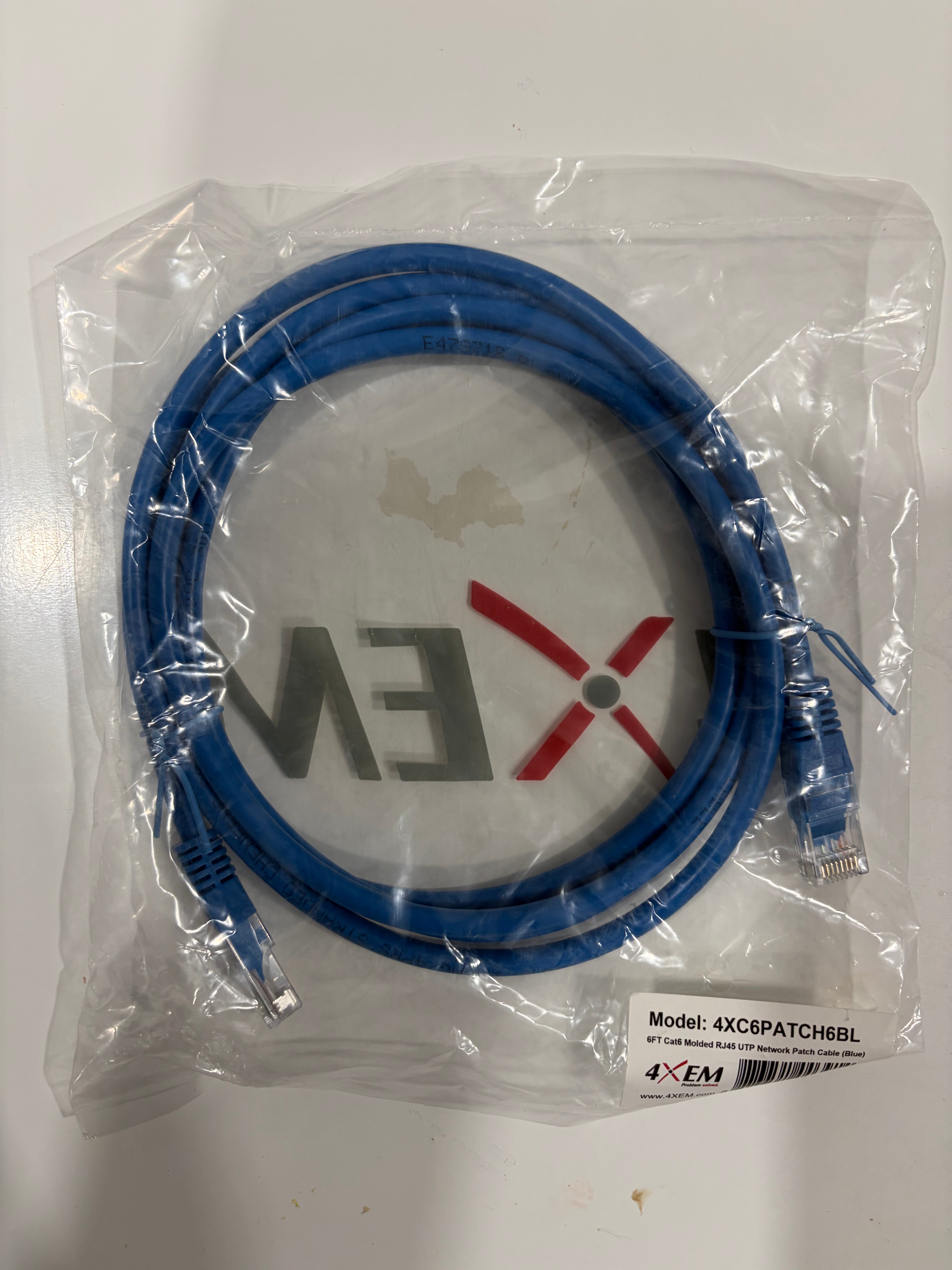 Cat6 Ethernet Cable – High-Speed Wired Internet for Gaming, Work & Streaming (Multiple Lengths)