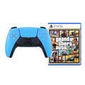PS5 Controller + Grand Theft Auto V Bundle (DualSense + GTA 5 for PlayStation 5) MIKES DISCOUNT ELECTRONICS