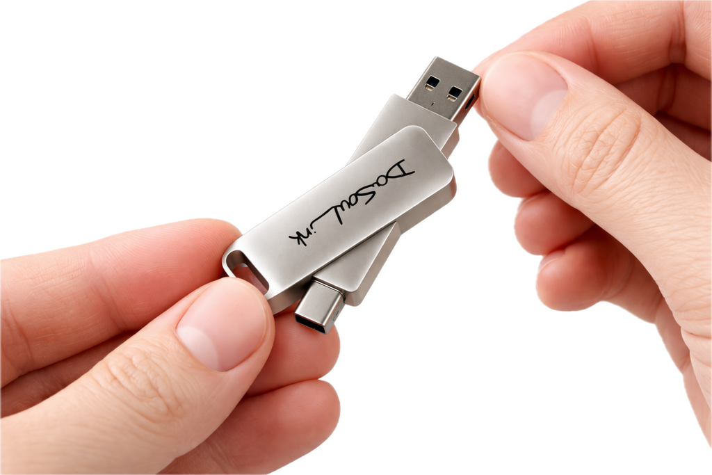 Dual USB-C + USB A 3.0  Flash Drive (32GB / 64GB) MIKES DISCOUNT ELECTRONICS