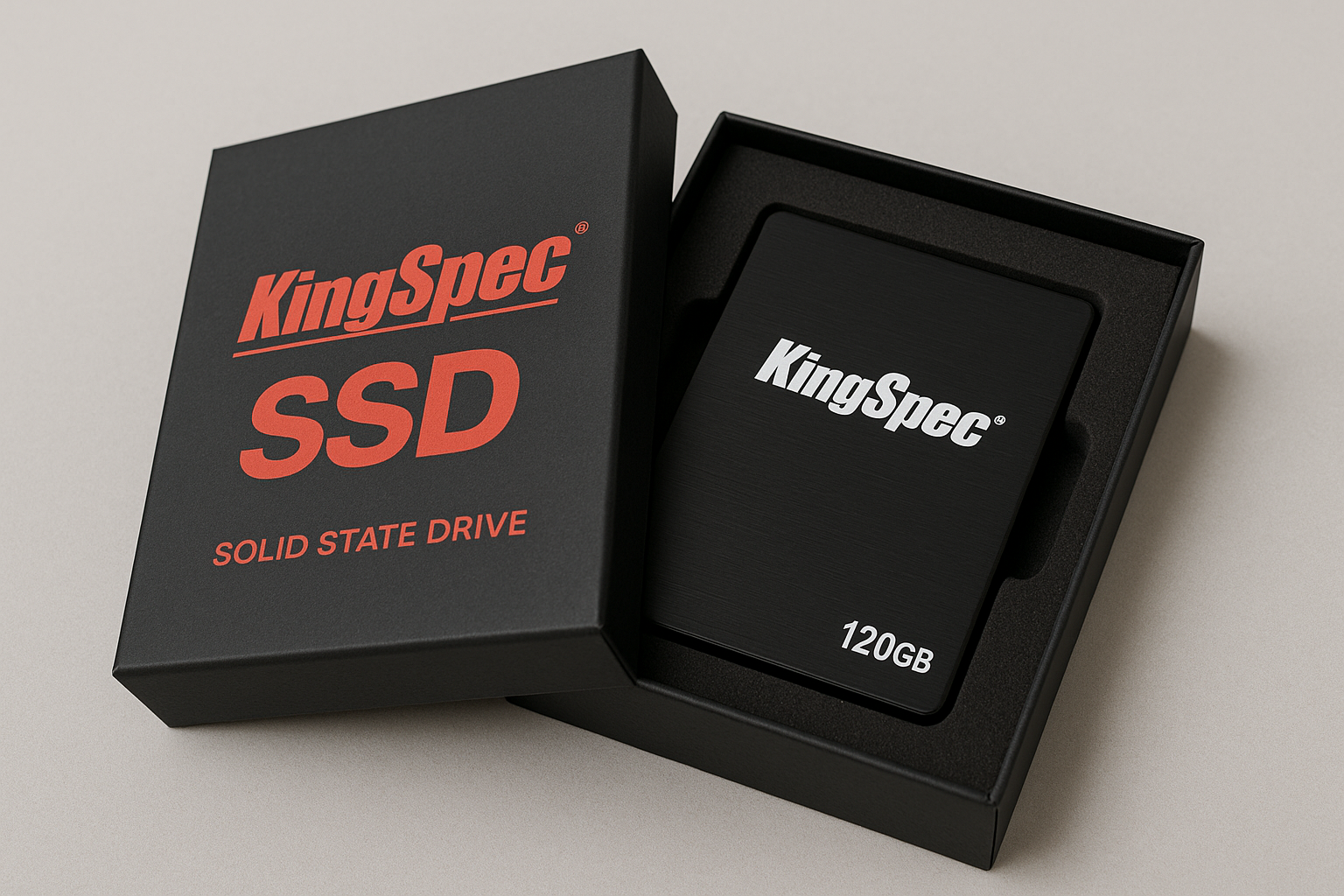 Kingspec SATA 3 SSD - 120gb - OPEN BOX