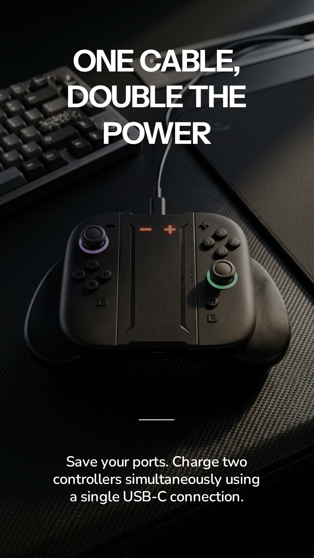 Nintendo Switch 2 Joy Con Charging Dock