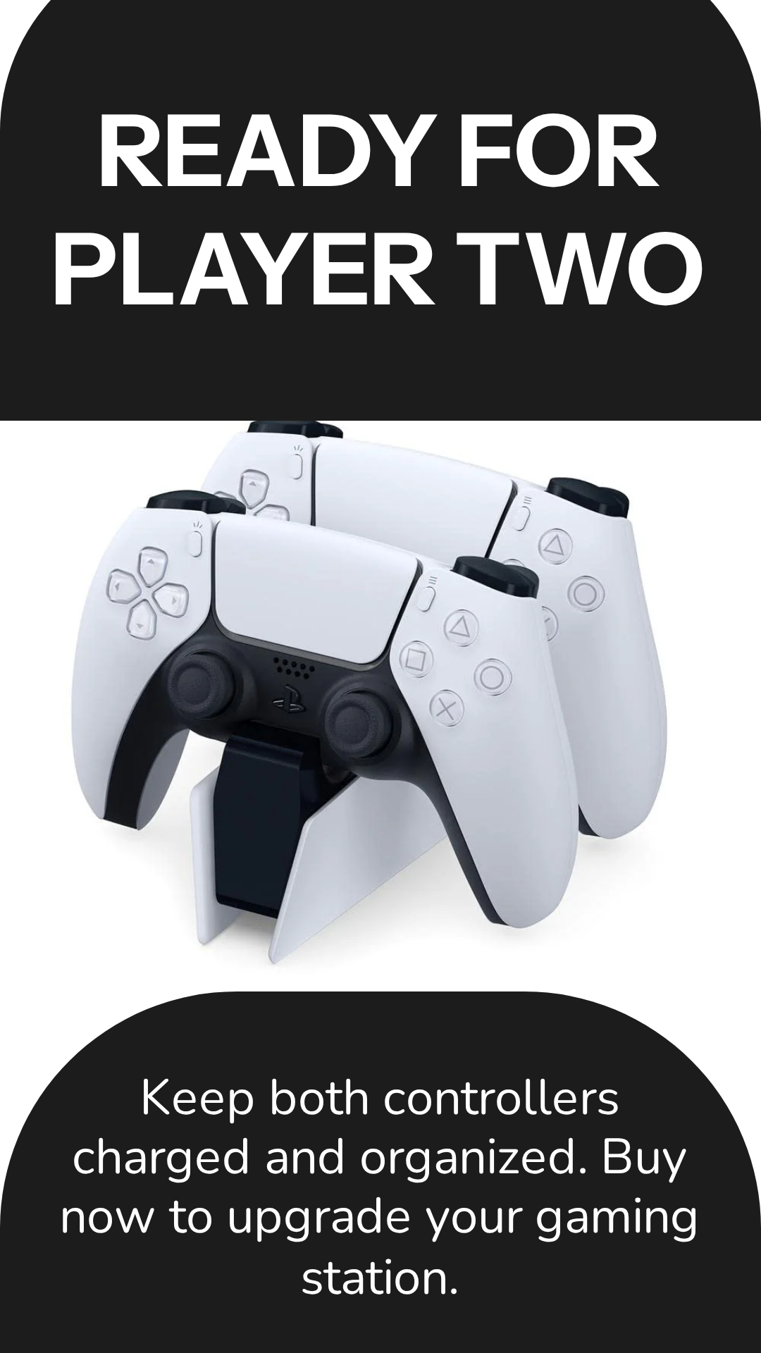 PlayStation DualSense Charging Station — Official Sony PS5 Controller Dock